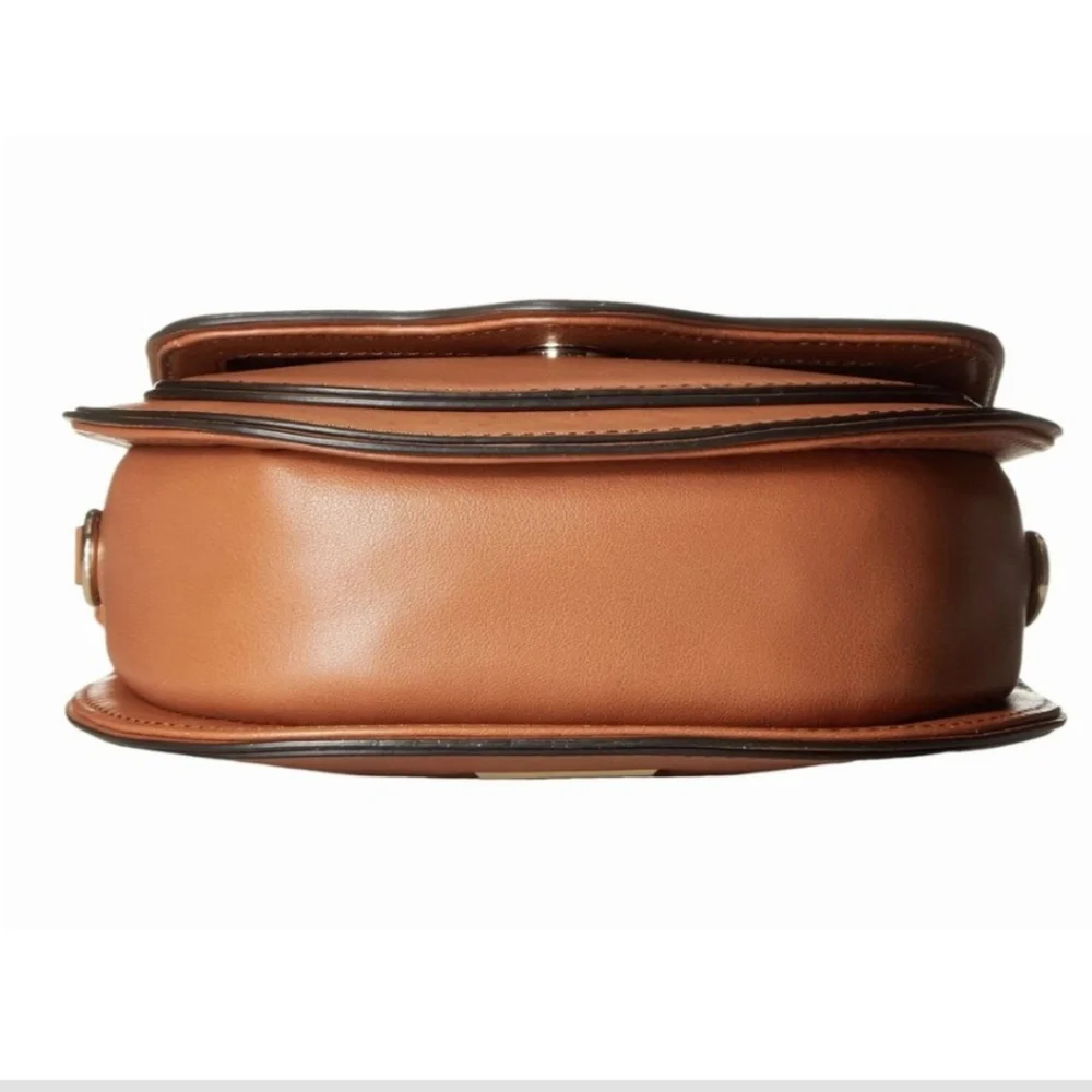 REBECCA MINKOFF MINI SUEDE & LEATHER SATCHEL - Picture 9 of 15